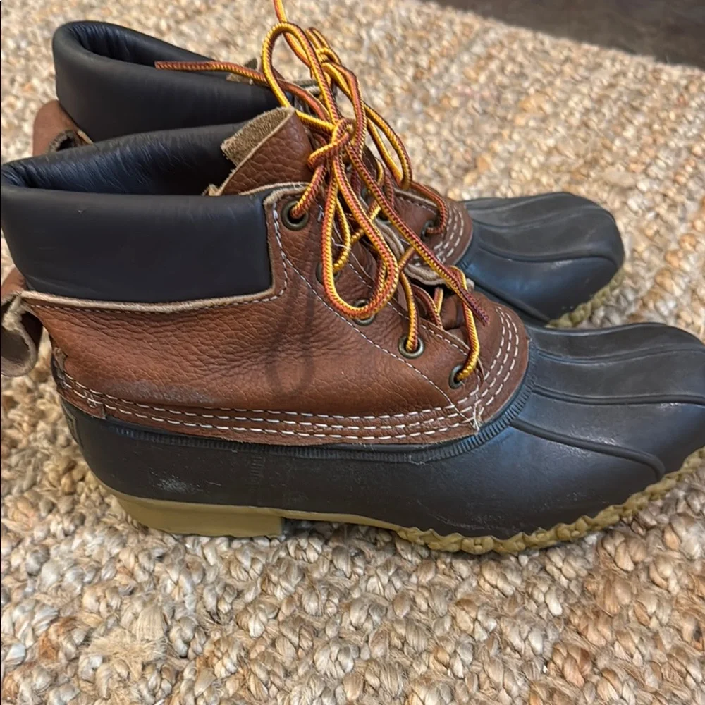 L.L. Bean Brown and Black Ankle Boots - Picture 2 of 5